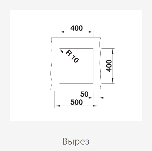  Blanco Rotan 400-U Silgranit белый