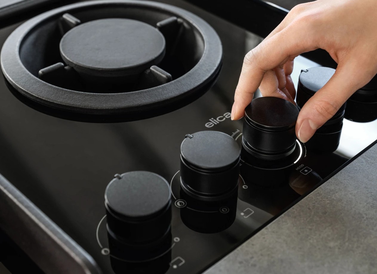 Варочная панель с вытяжкой Elica NIKOLATESLA FLAME EVO GR/A/88