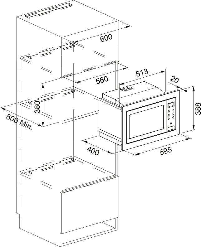  Franke FSM 25 MW XS