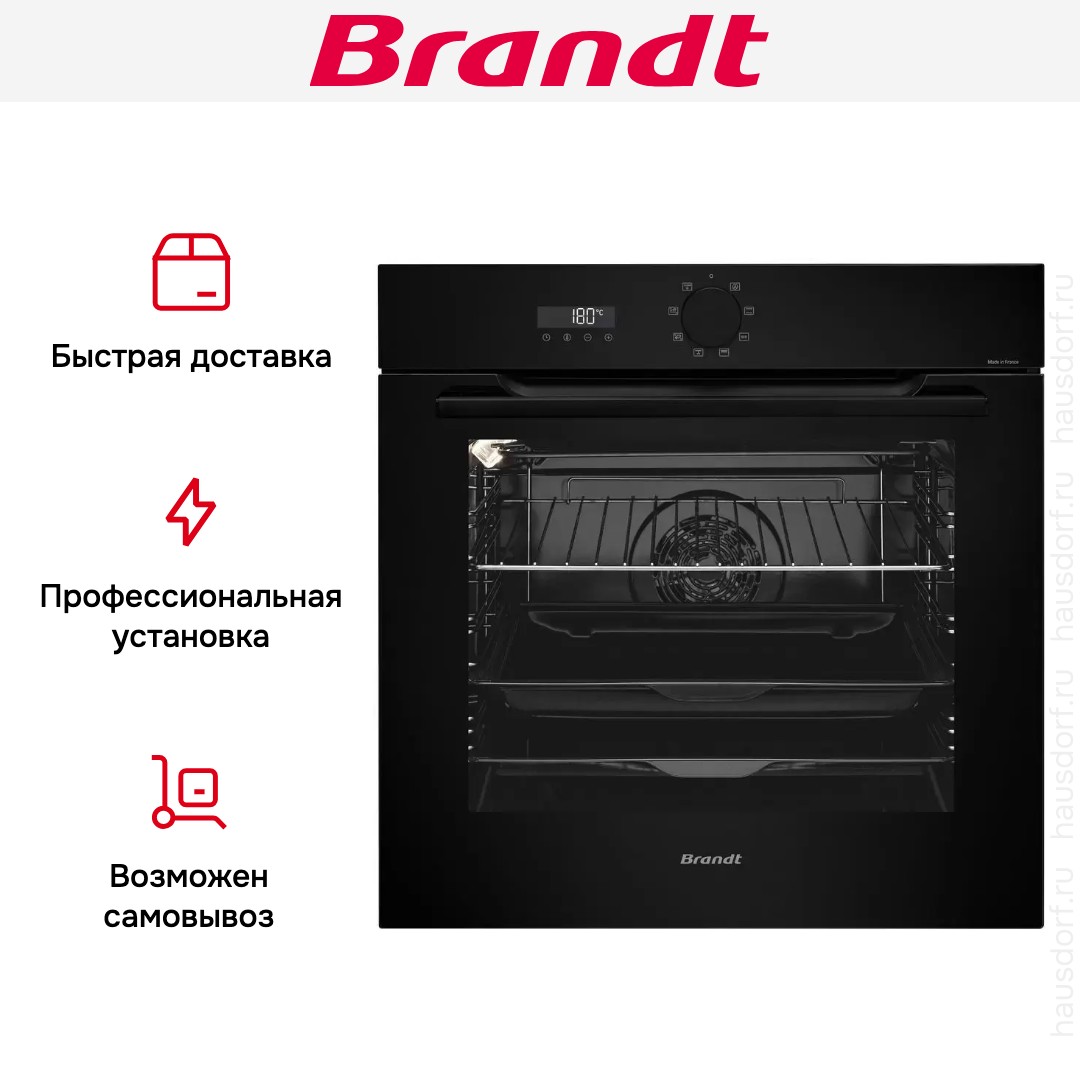 Встраиваемый духовой шкаф Brandt BOH7532BB