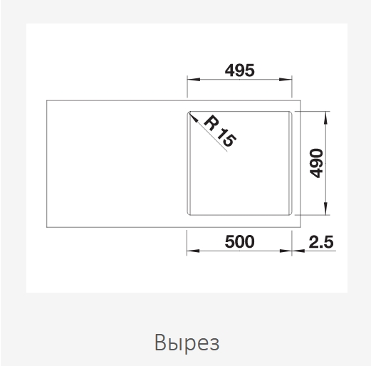  Blanco Naya 5 Silgranit антрацит