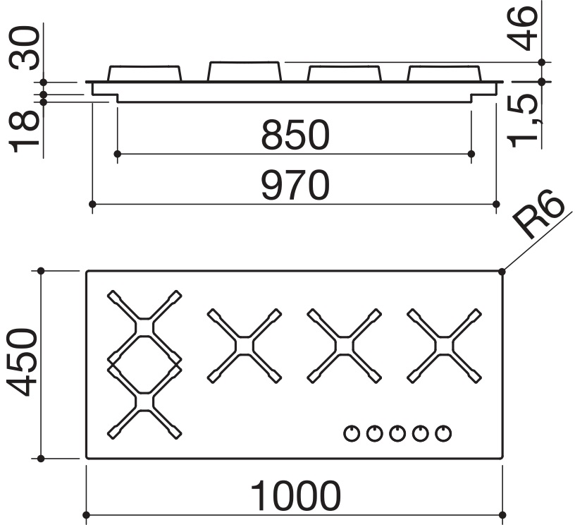  Barazza 1PSPF105