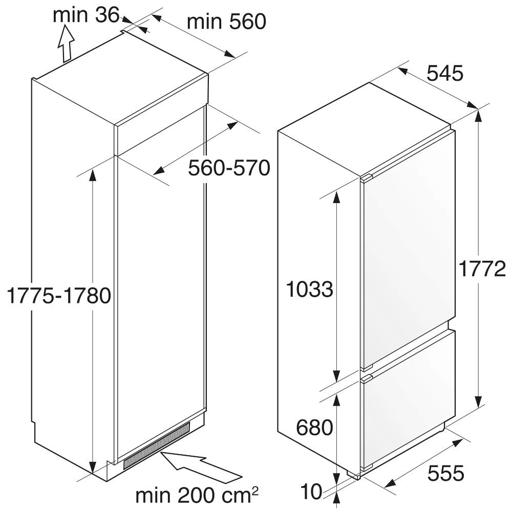  Asko RFN31831I