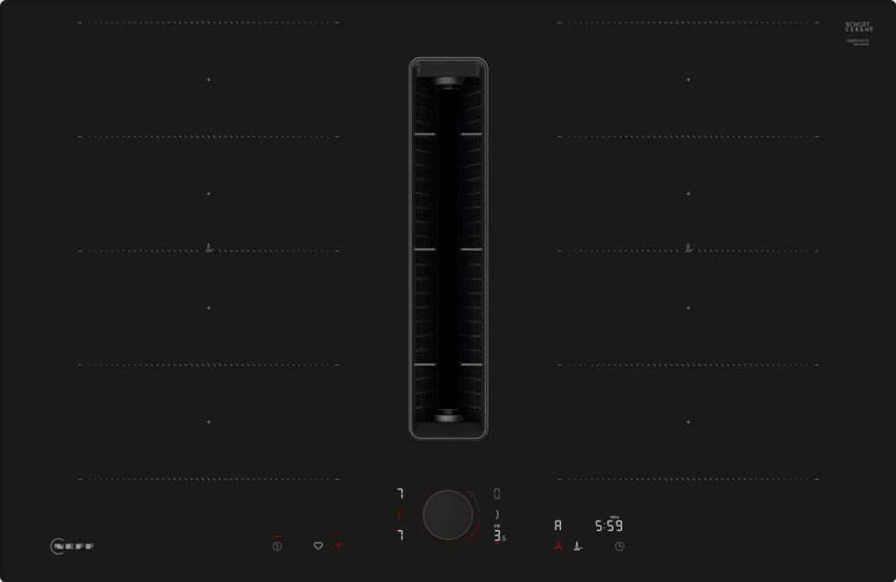 Индукционная варочная панель со встроенной вытяжкой Neff V68PYX4C0