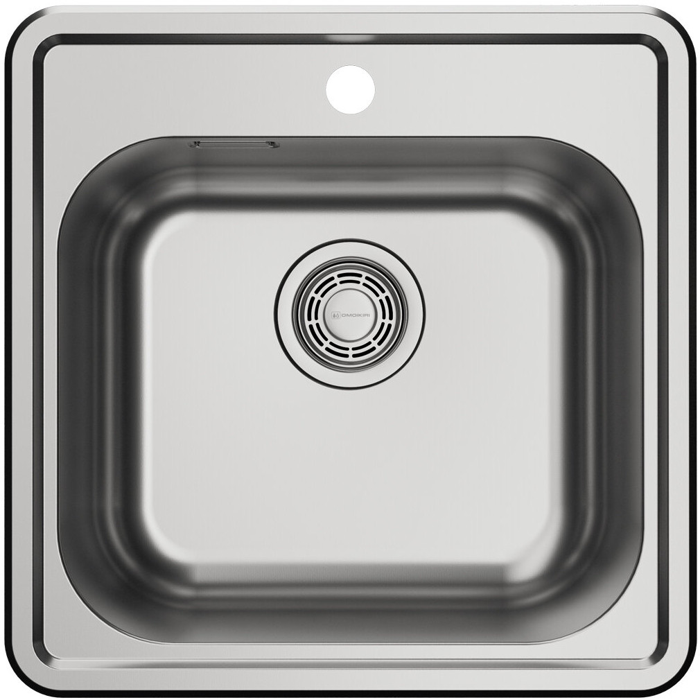 Мойка для кухни Omoikiri Notoro 48-SI Matt silver matt