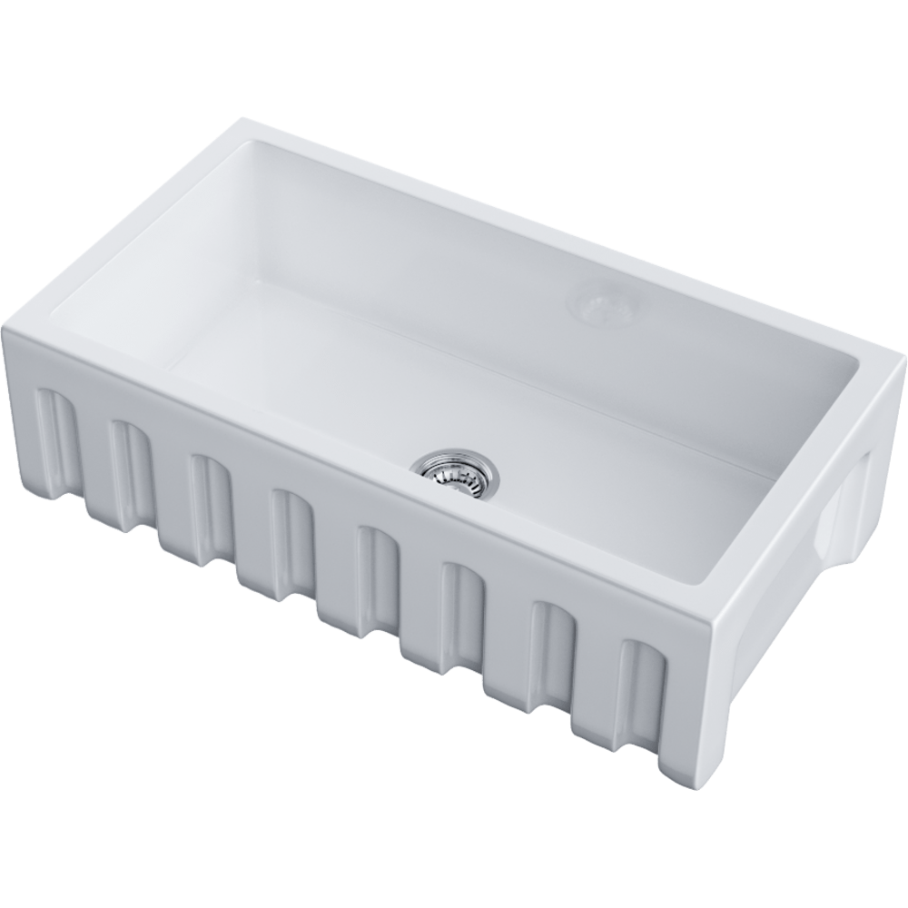 Мойка для кухни Omoikiri Mikura 83 WH-GLOSSY белый глянцевый