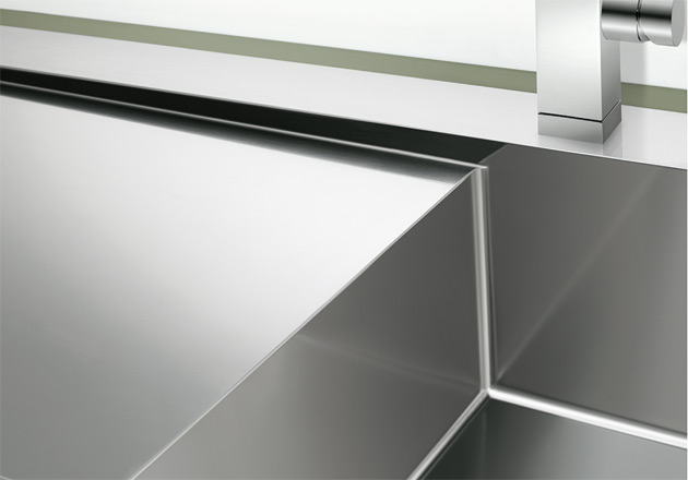  Blanco Claron 5S-IF/A крыло слева нержавеющая сталь