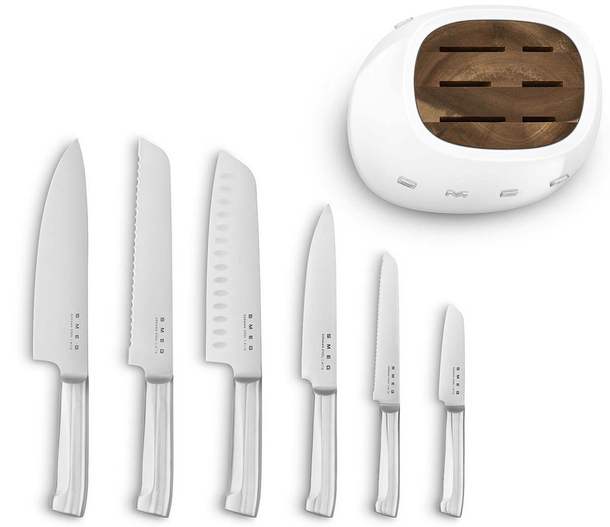 Комплект ножей Smeg KBSF02WH