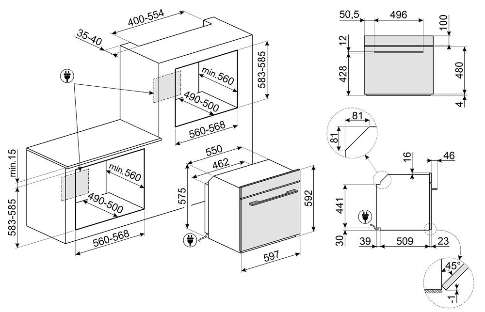  Smeg SOP6102TB3