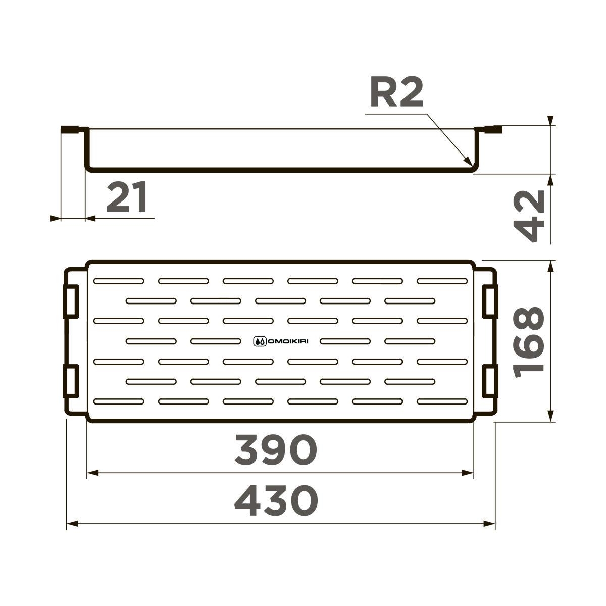  Omoikiri CO-06 GB графит