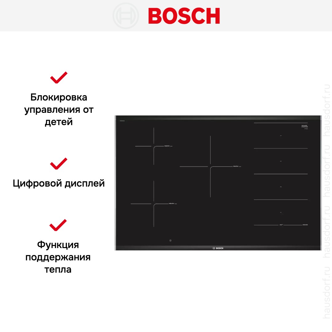 Индукционная варочная панель Bosch PXV875DC1E