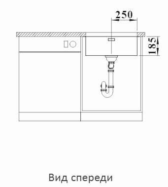  Blanco Solis 500-U нерж. сталь полированная