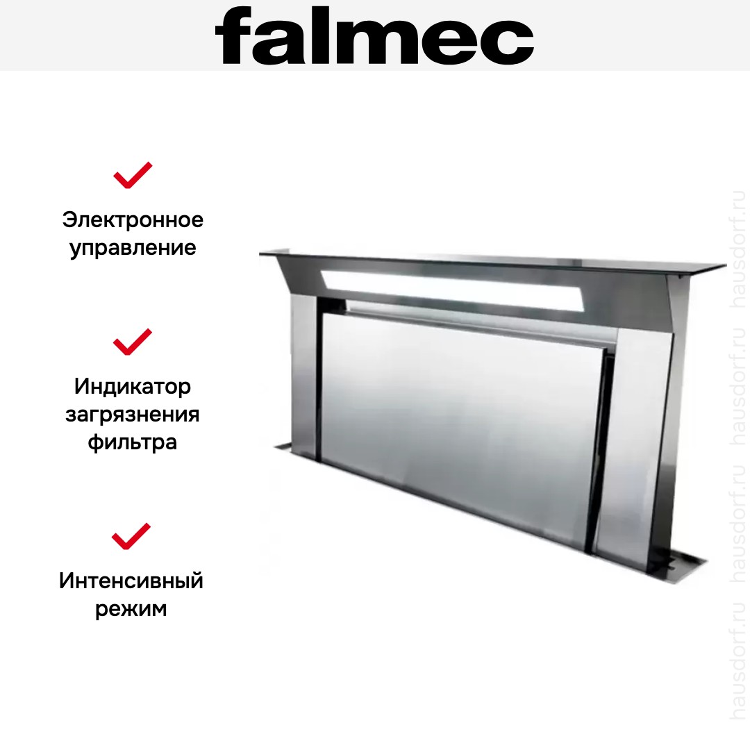  Falmec Down Draft 90 Steel