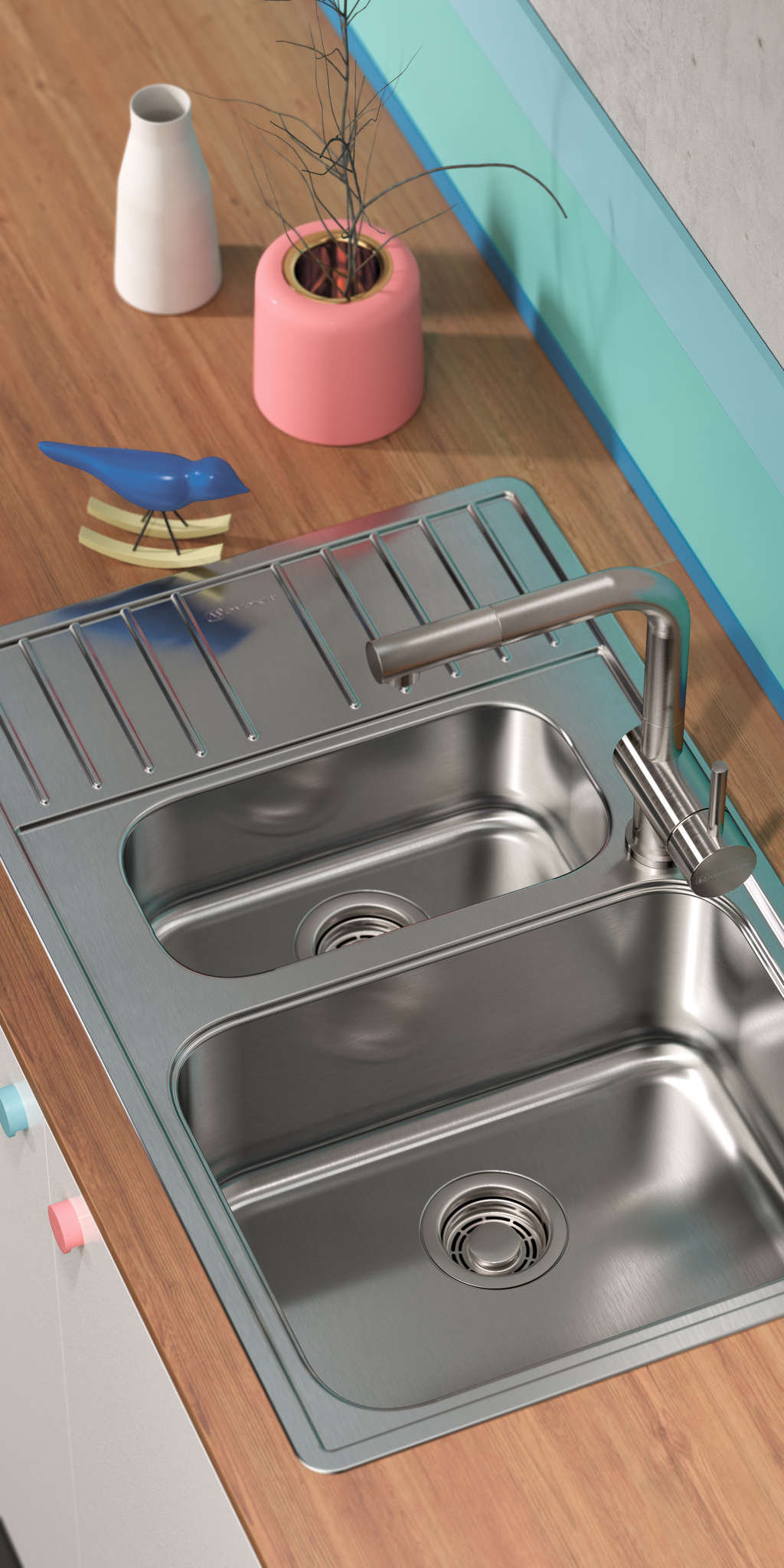 Мойка для кухни Omoikiri Sagami 79-2-IN нерж.сталь