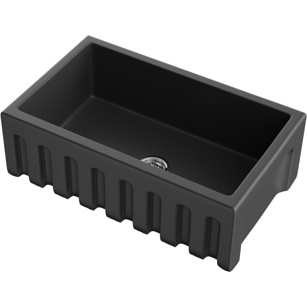 Мойка для кухни Omoikiri Mikura 76-BL Natceramic черный