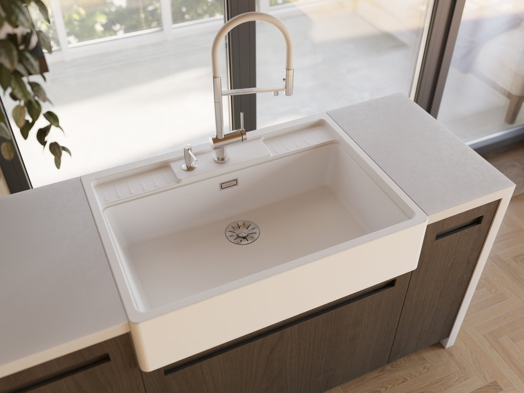 Мойка для кухни Omoikiri Kinokawa 90 WH белый