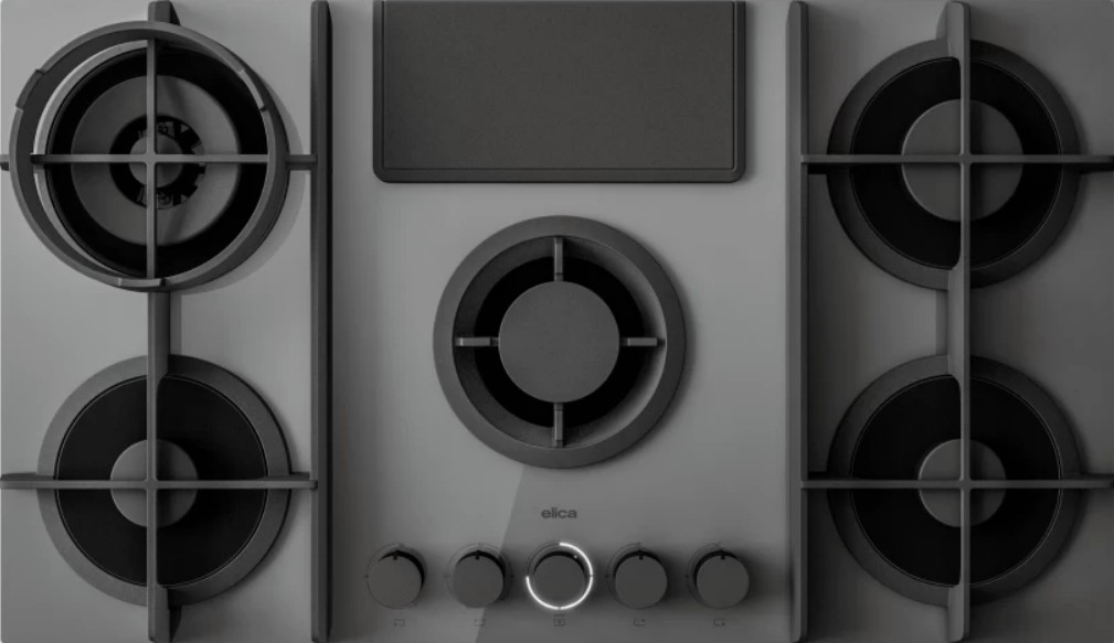 Варочная панель с вытяжкой Elica NIKOLATESLA FLAME EVO GR/A/88