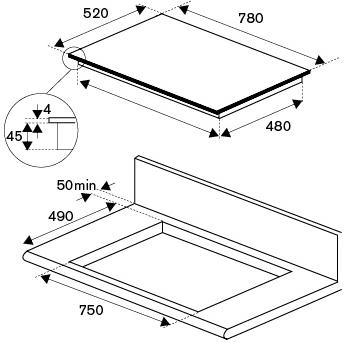  Bertazzoni P784IC1G5NE