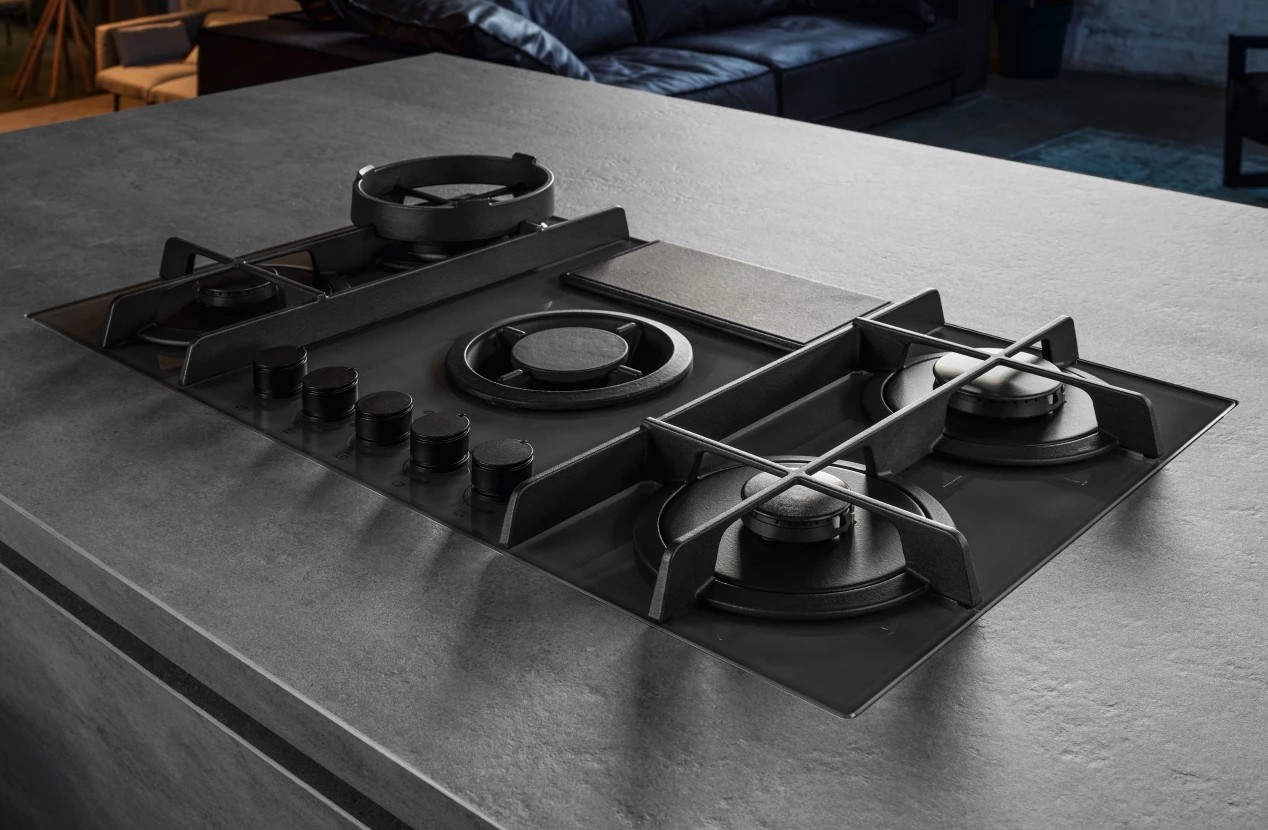 Варочная панель с вытяжкой Elica NIKOLATESLA FLAME EVO GR/A/88