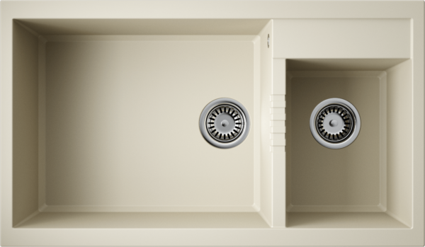  Omoikiri Tedori 86-2-LB-BE ваниль