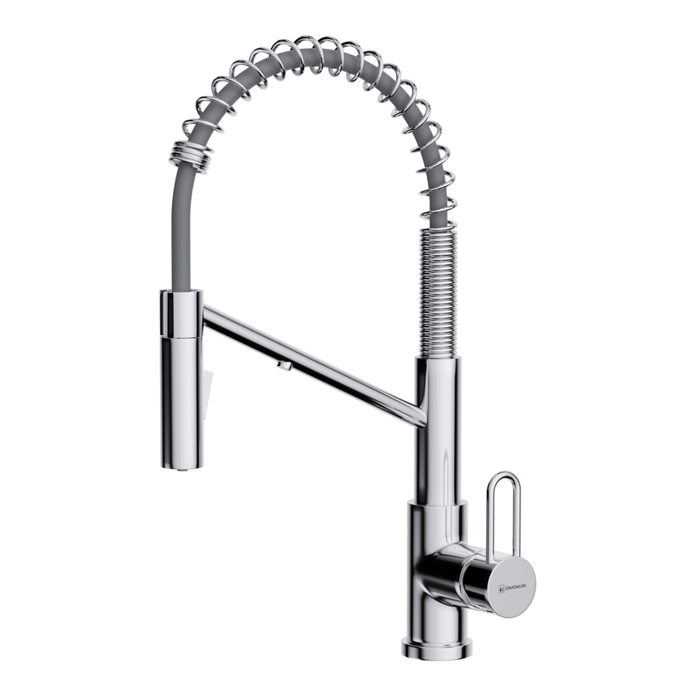 Смеситель для кухни 4-в-1 Omoikiri Mikawa 2 Plus-SB C хром