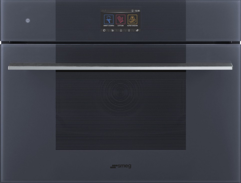 Компактный духовой шкаф с пароваркой шкаф Smeg SO4104APG