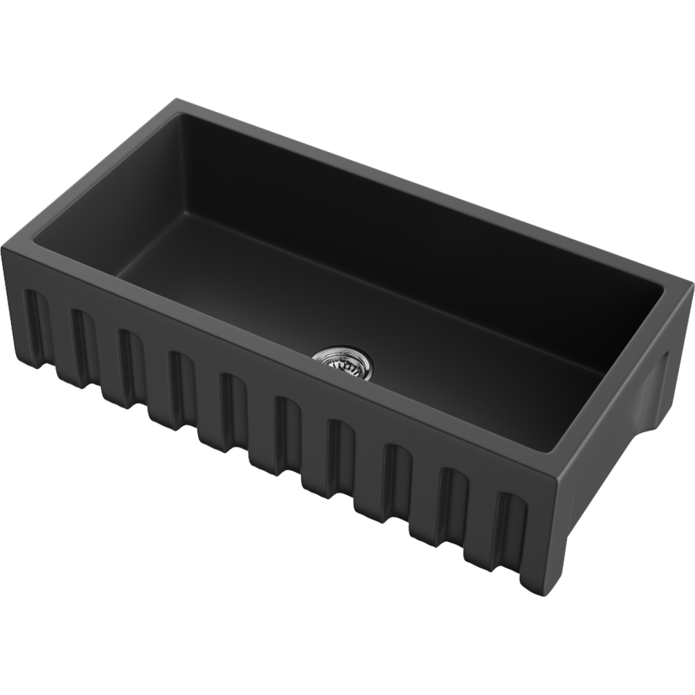 Мойка для кухни Omoikiri Mikura 91-BL Natceramic черный