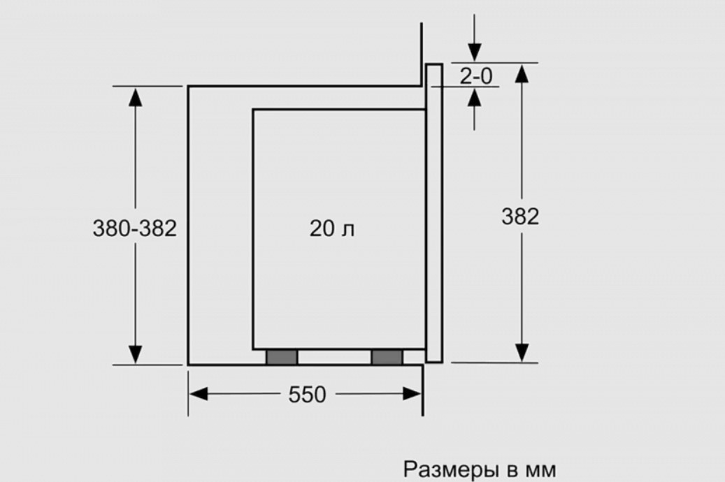 Встраиваемая микроволновая печь BOSCH BFL524MB0