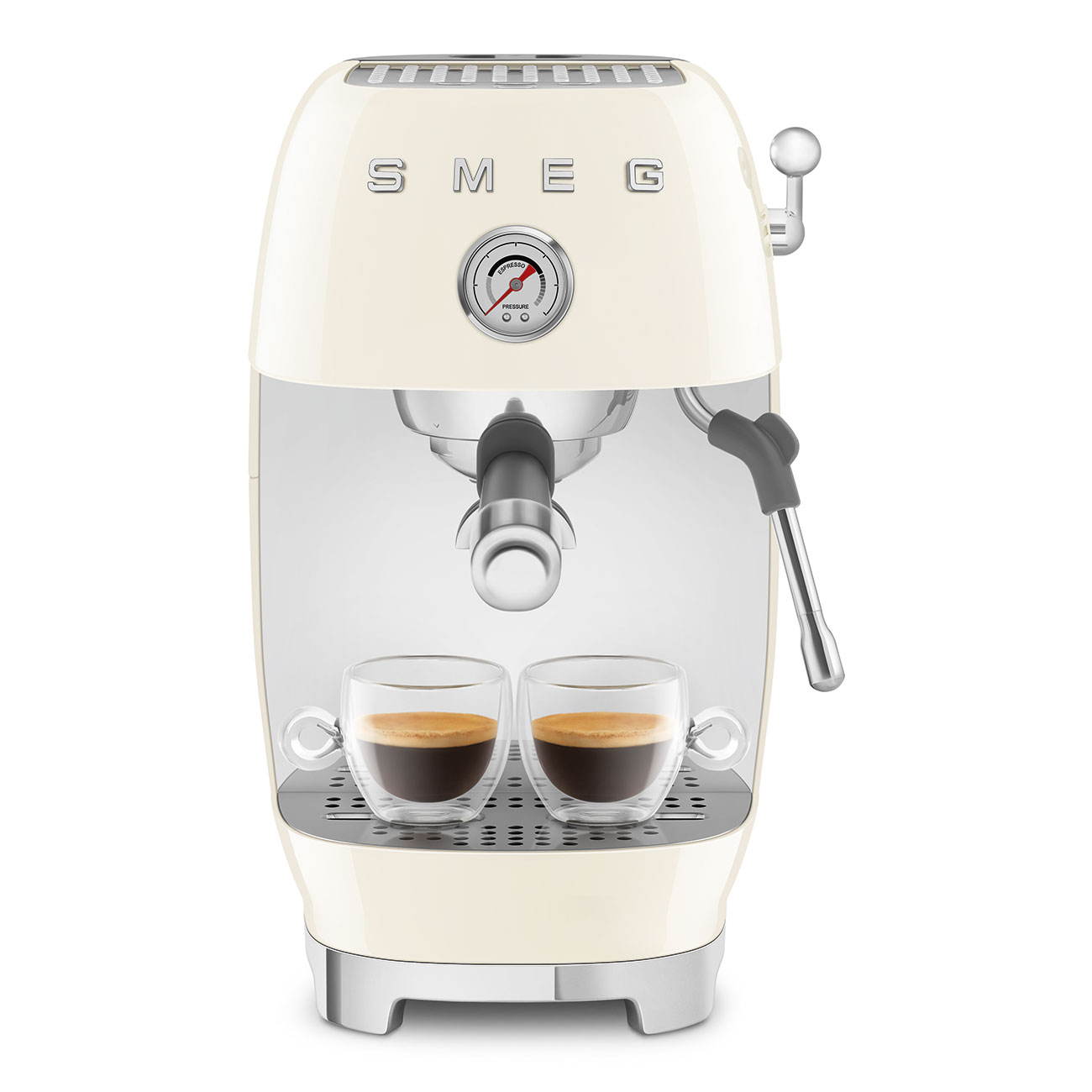 Рожковая эспрессо кофемашина SMEG ECF03CREU