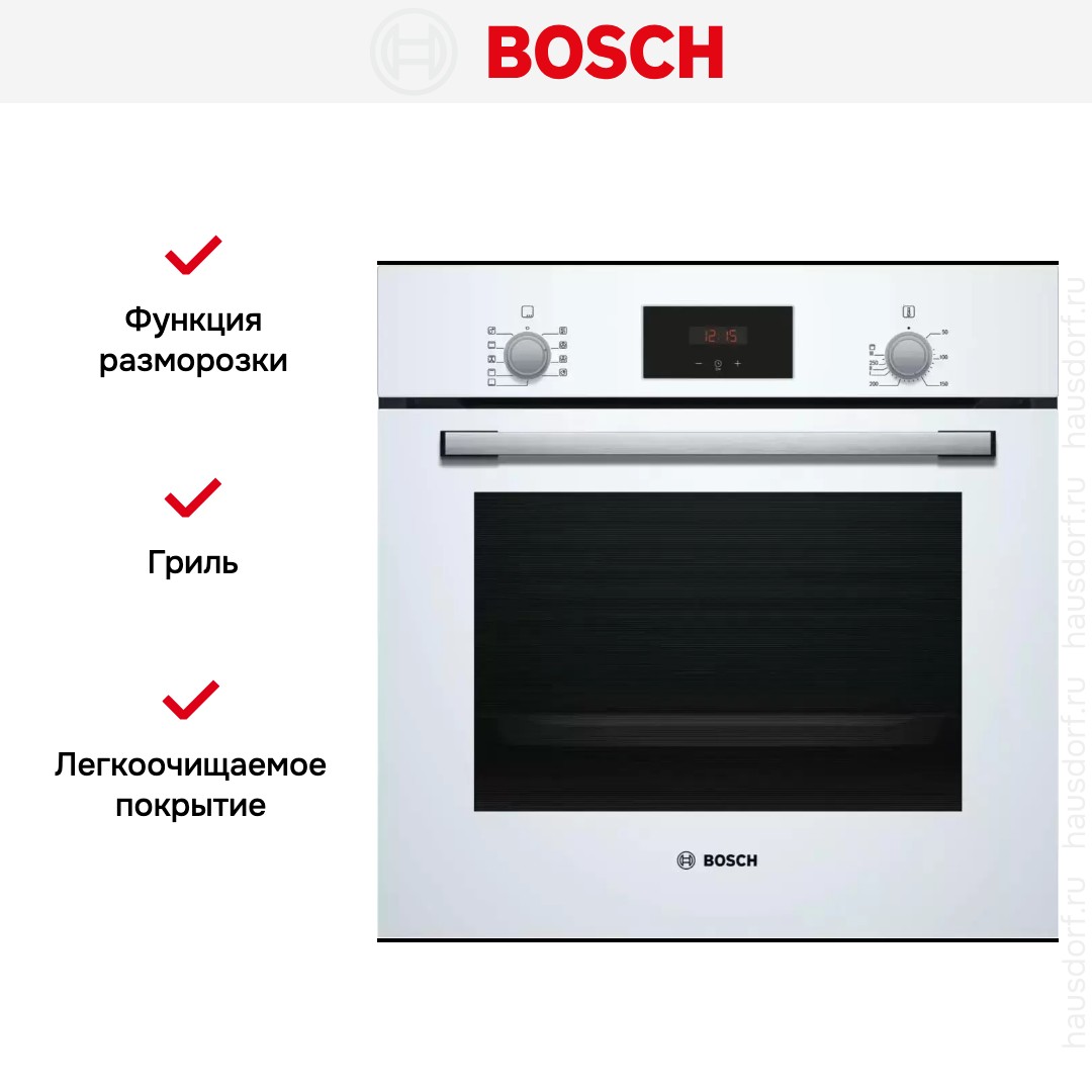 Духовой шкаф Bosch HBF534EW0R