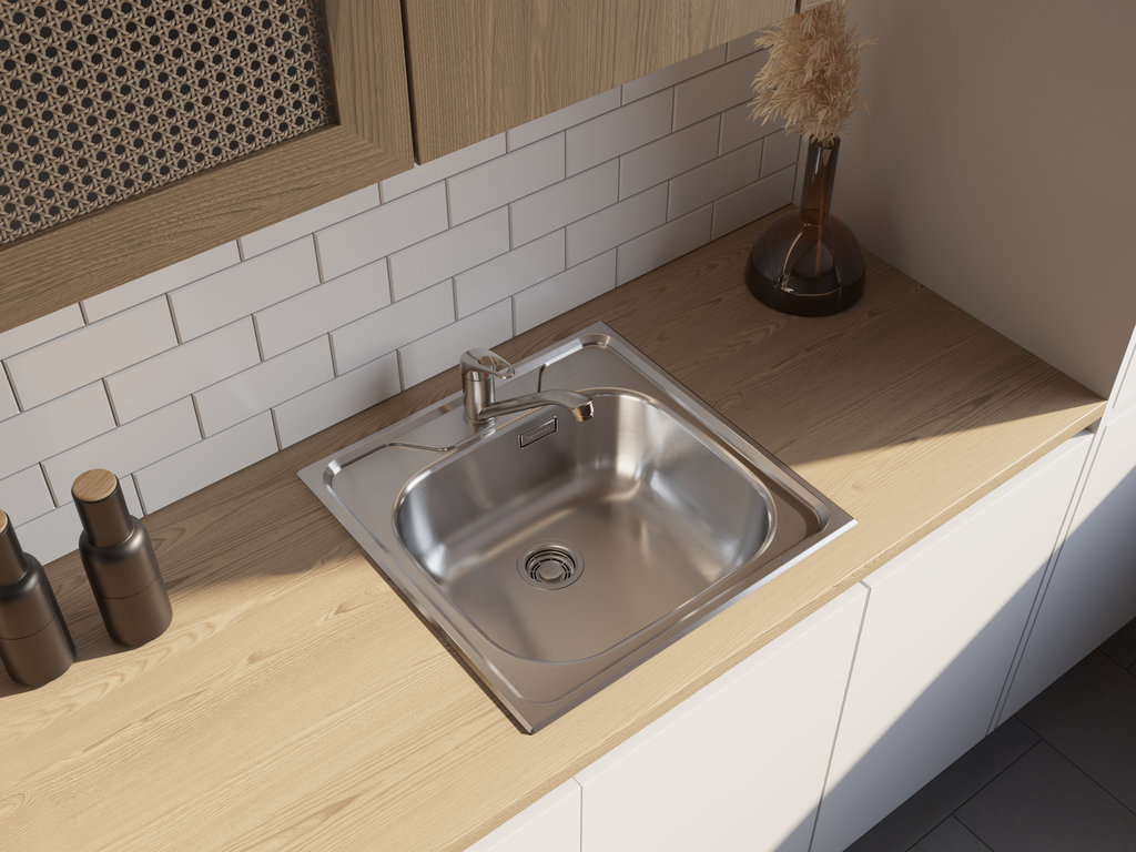  Omoikiri Saru 48-IN нерж. сталь