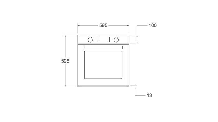  Bertazzoni FMOD6117PTB1