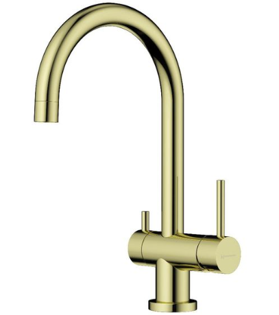 Смеситель для кухни Omoikiri Yamada-LG светлое золото