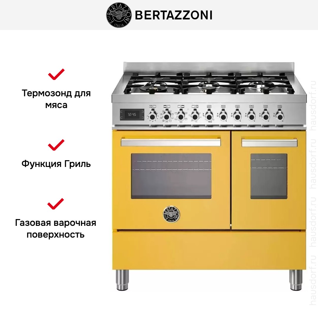 Варочный центр Bertazzoni PRO96L2EGIT
