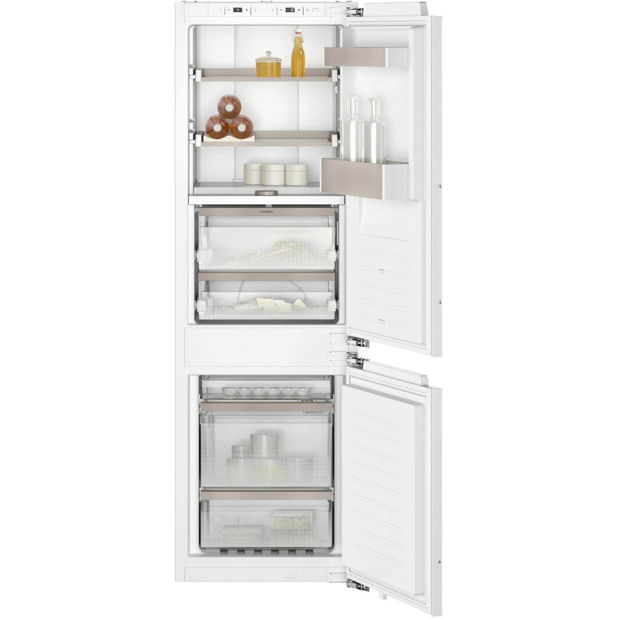 Встраиваемый двухкамерный холодильник Gaggenau RB 289 300