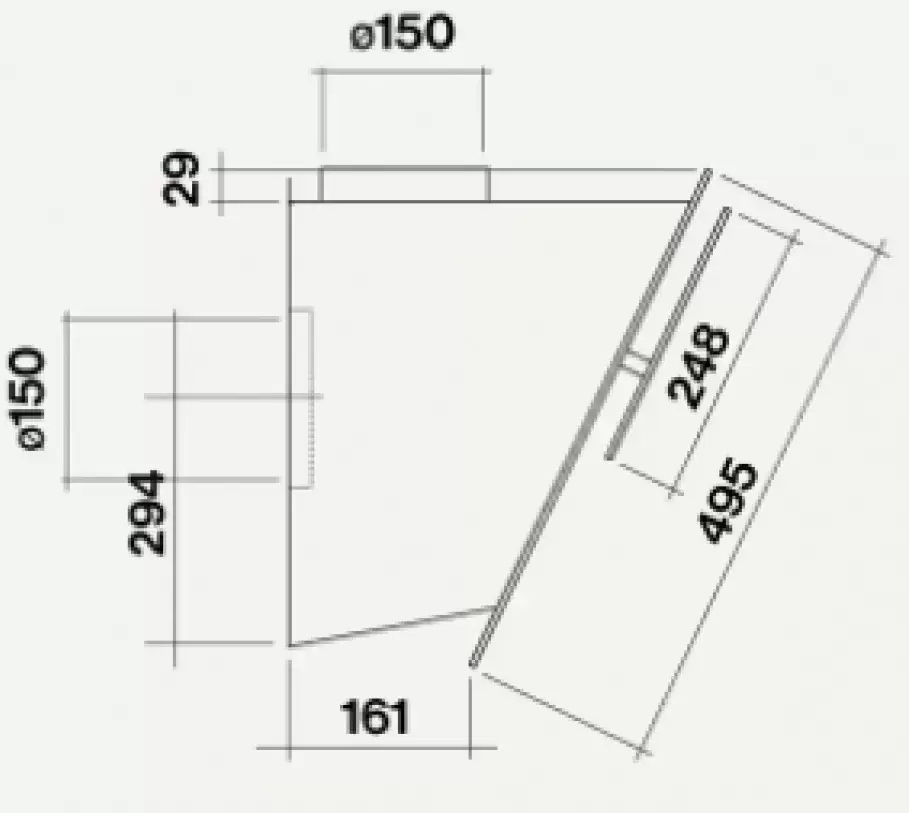  Falmec VERSO 55 WHITE