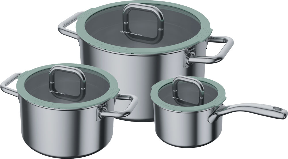  Omoikiri Kenrei Set OL 4991113 из 3-х предметов, olive
