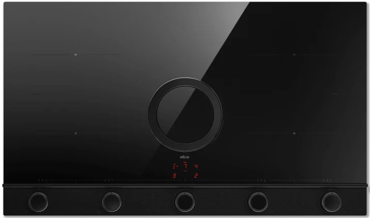 Варочная панель с вытяжкой Elica NIKOLATESLA UNPLUGGED EVO BL/A/90