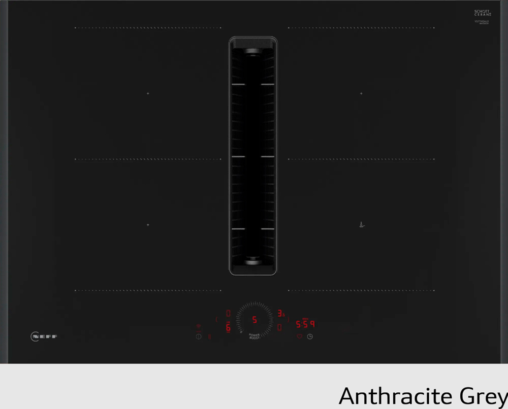Индукционная варочная панель со встроенной вытяжкой Neff V57YHQ4C0