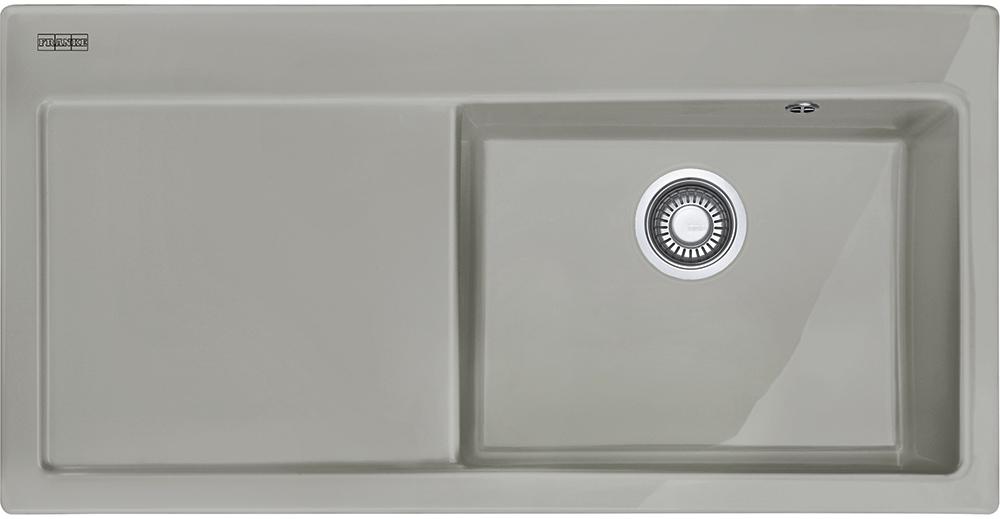  Franke Mythos MTK 611-100 чаша справа жемчужный серый