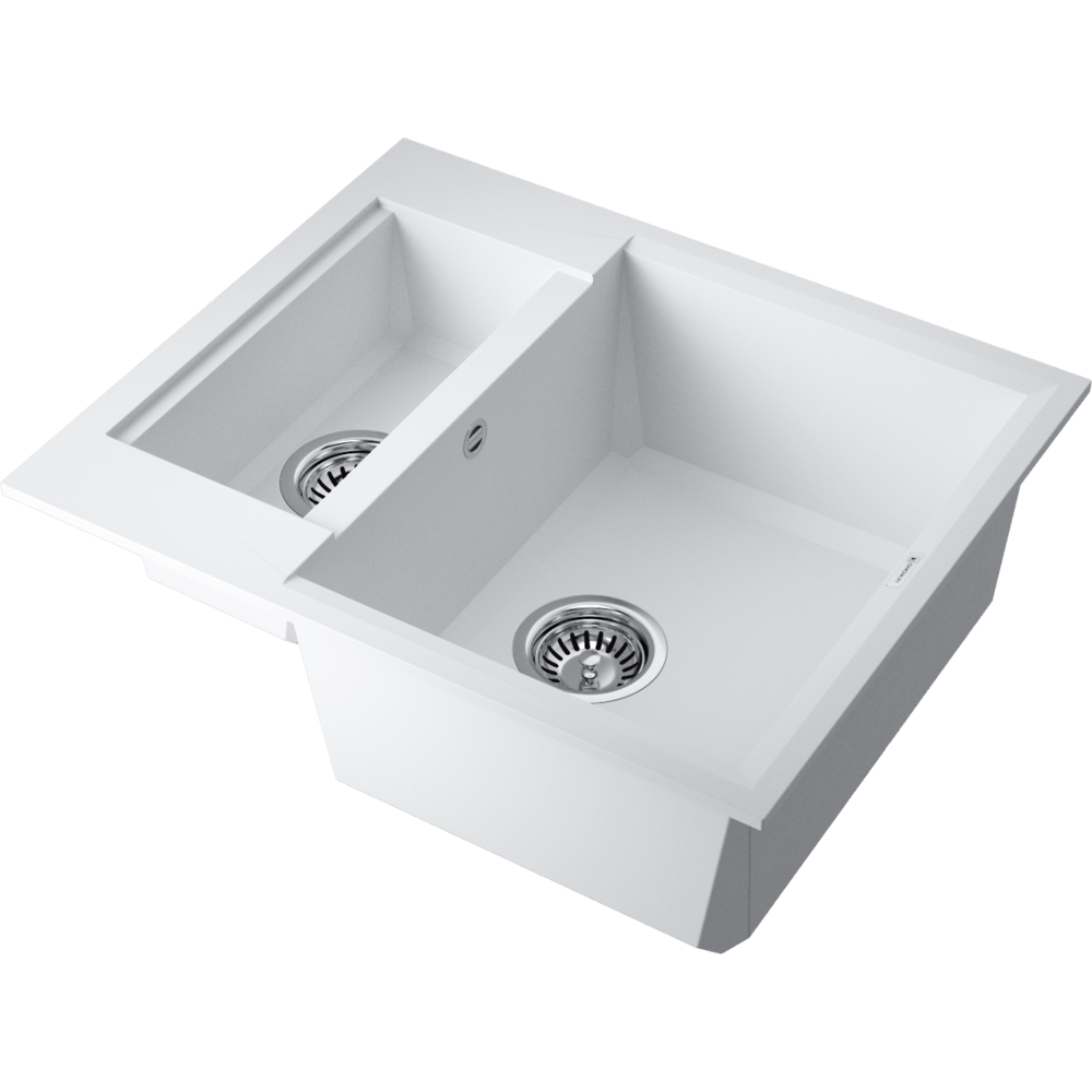Мойка для кухни Omoikiri Sakaime 60-2-WH Tetogranit белый
