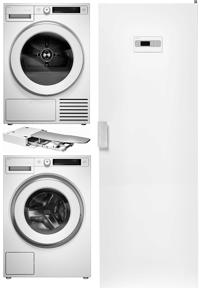 Комплект Asko Style 21 (W5114CXLW, T510HRXLW.P, DC7784 V.W, HI150W)