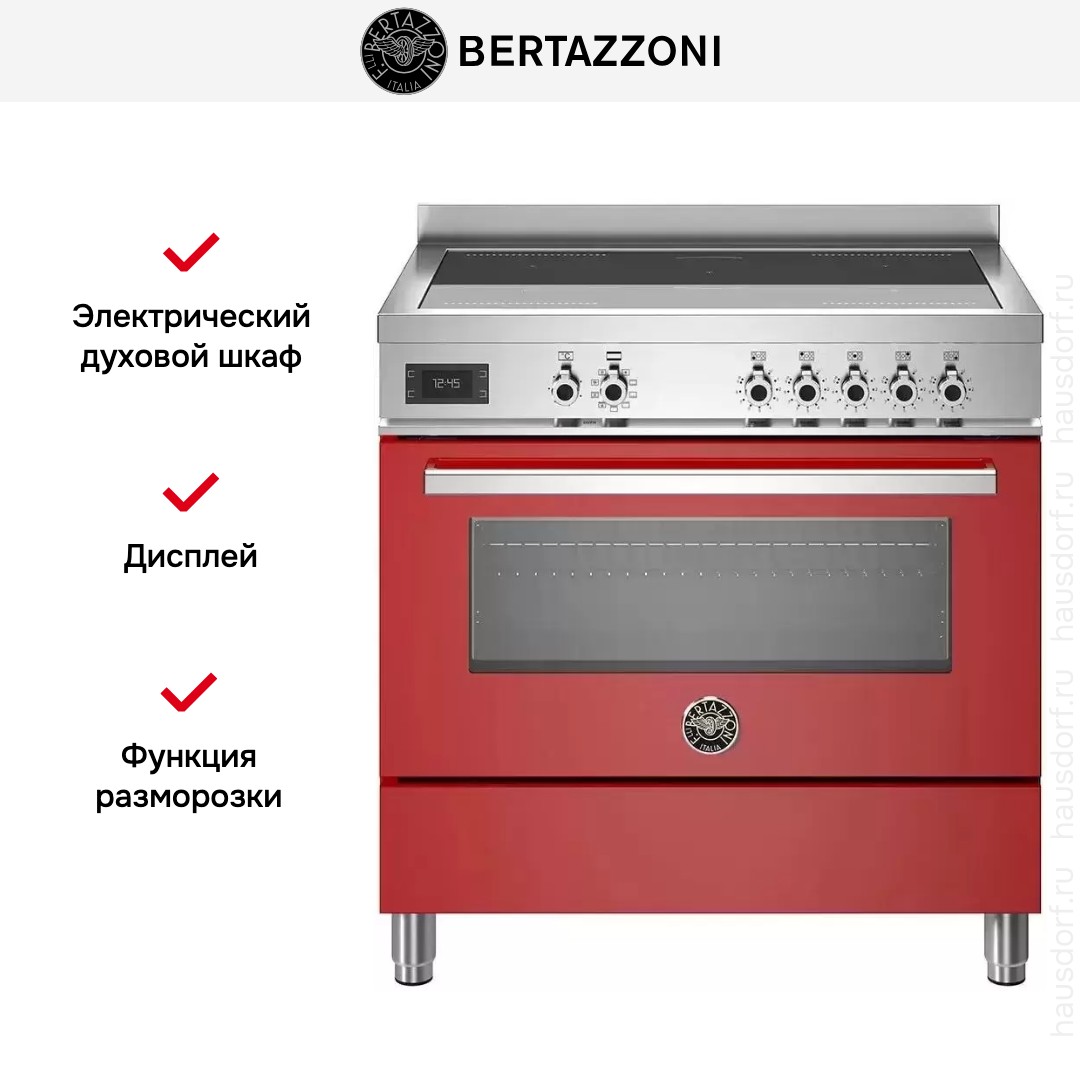 Варочный центр Bertazzoni PRO95I1EROT