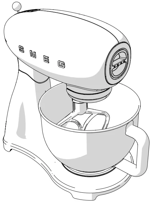  Smeg SMF02RDEU