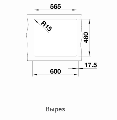  Blanco Legra 6 Silgranit черный