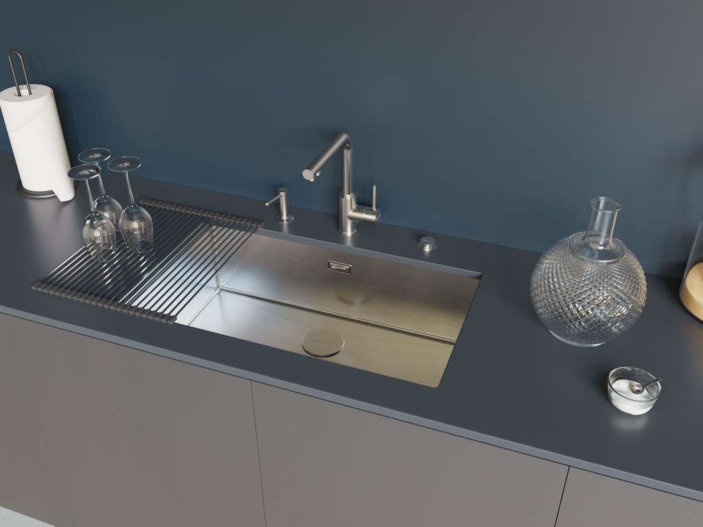  Omoikiri Taki 74-U/IF LG светлое золото