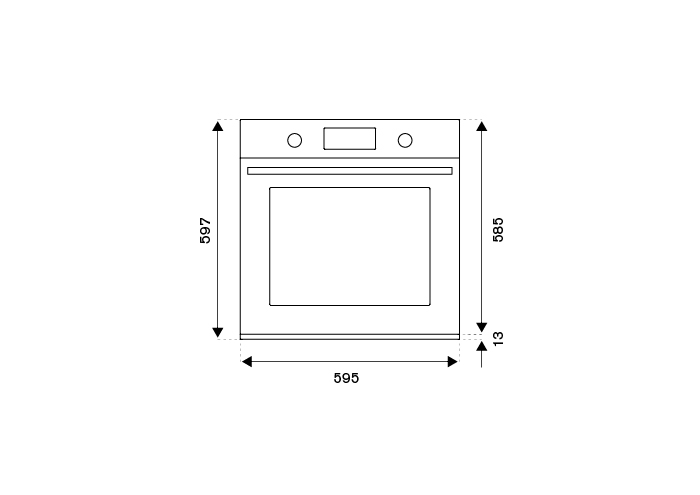  Bertazzoni F6011HERVPTNE/23