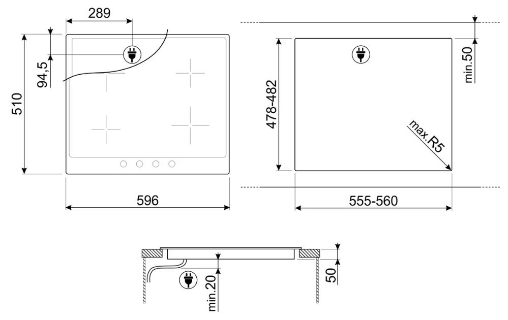  Smeg SI964NM