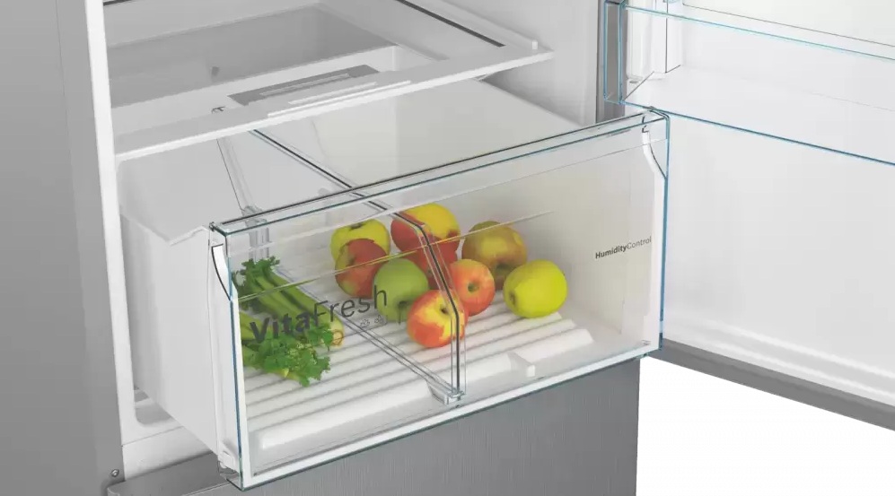 Холодильник с нижней морозильной камерой BOSCH KGN39VL25R