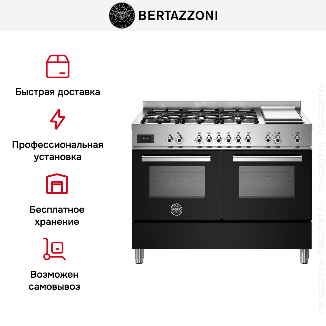 Варочный центр Bertazzoni PRO126G2ENET
